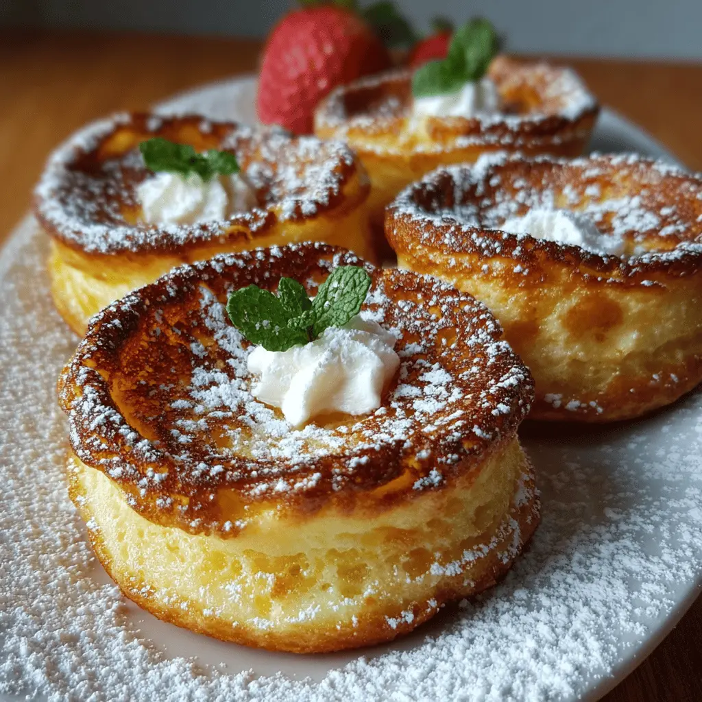 No-Stick Mini German Pancakes: Easy Recipe with Endless Toppings